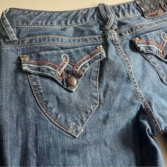 Wicked West Jeans Boot Cut Sz 30 - Picture 6 of 9